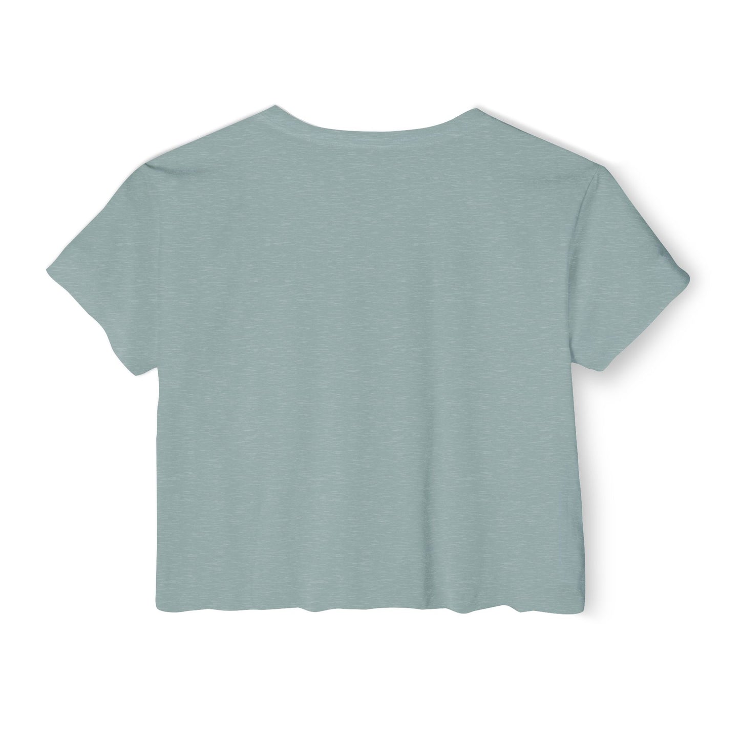 Always Hungry (light grey letters) Crop Top