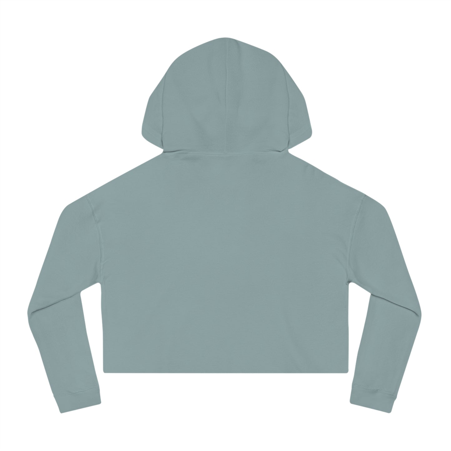 Women’s Always Hungry Cropped Hoodie (dark grey letters)