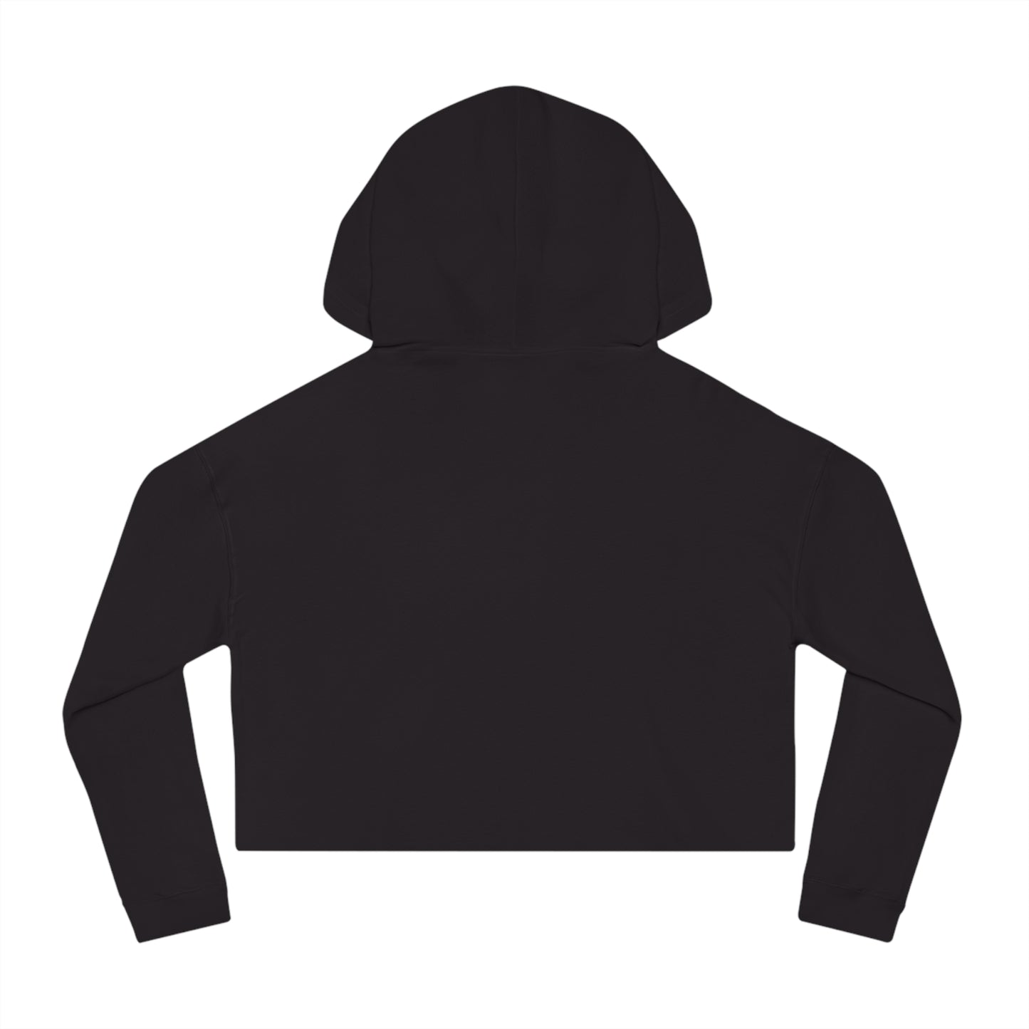Women’s Always Hungry Cropped Hoodie (white letters)