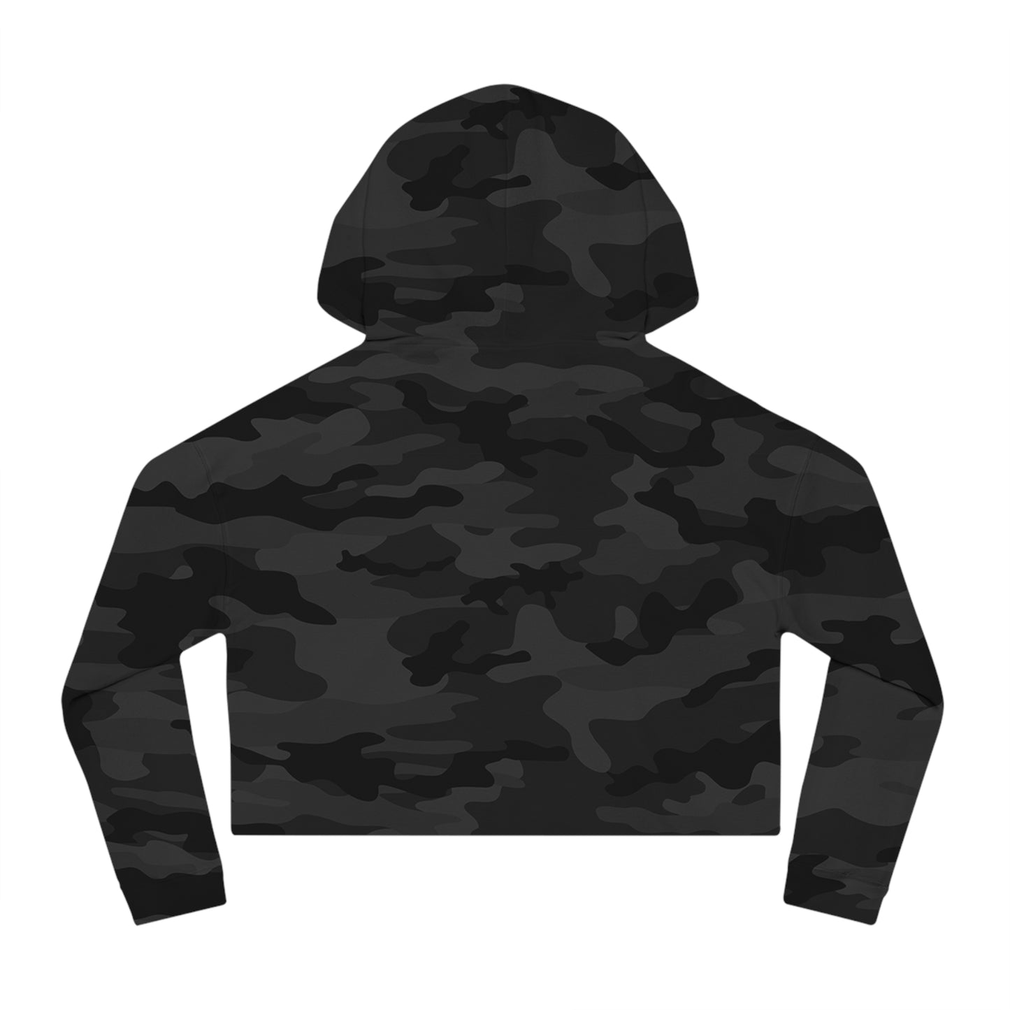 Women’s Always Hungry Cropped Hoodie (white letters)