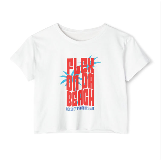 Flex On Da Beach Crop Top