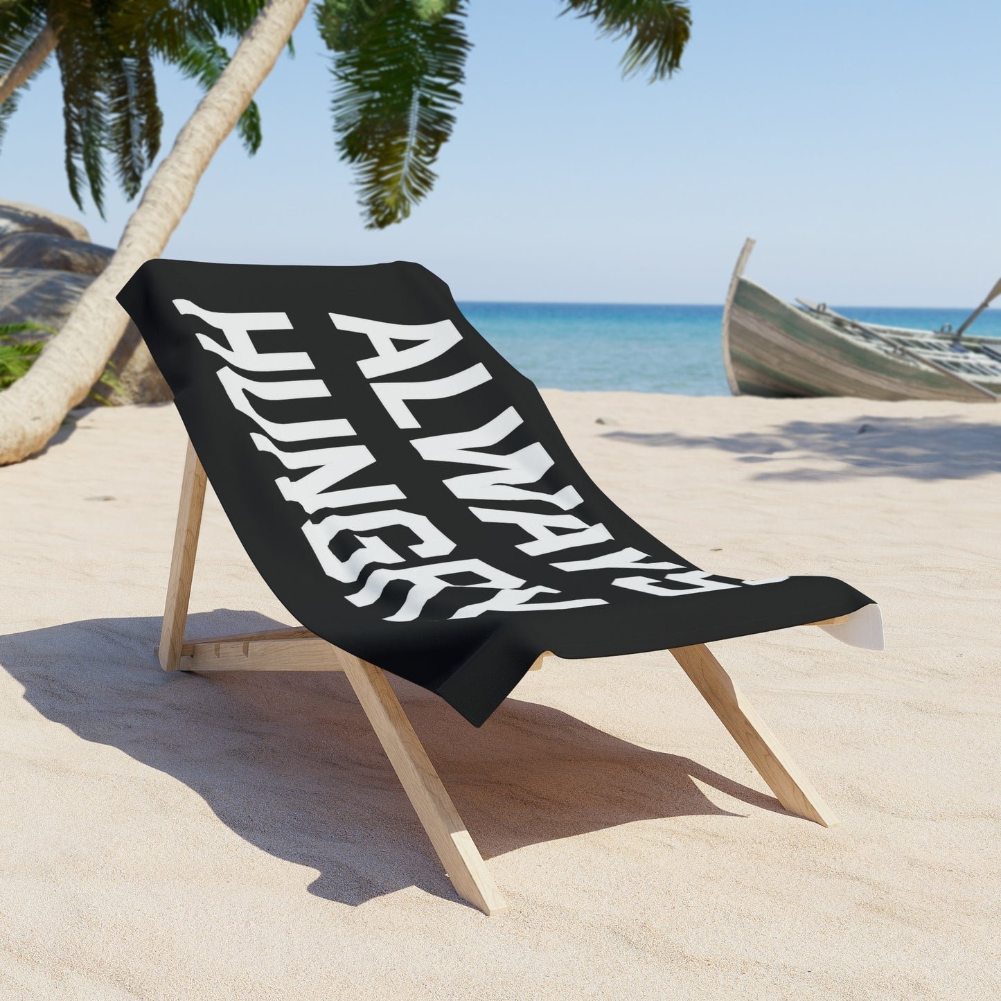 Always Hungry Beach Towel